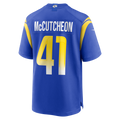 Cooneas LA.Rams #41 Cameron McCutcheon Royal Game Jersey