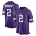 MN.Vikings #2 Isaiah Rodgers Player Purple Home Game Cooneas Stitched Jerseys