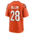 Cooneas C.Bengals #28 Corey Dillon Orange Retired Player Alternate Game Jersey
