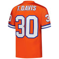Cooneas D.Broncos #30 Terrell Davis Mitchell & Ness Orange 1995 Authentic Throwback Retired Player Jersey