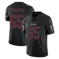 A.Falcons #65 Matthew Bergeron Player Black Impact Limited Game Cooneas Stitched Jerseys