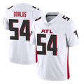 A.Falcons #54 Brandon Dorlus Player White Vapor Untouchable Limited Home Game Cooneas Stitched Jerseys