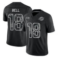 M.Dolphins #18 Chris Bell Player Black Limited 2026 Salute to Service Home Game Cooneas Stitched Jerseys
