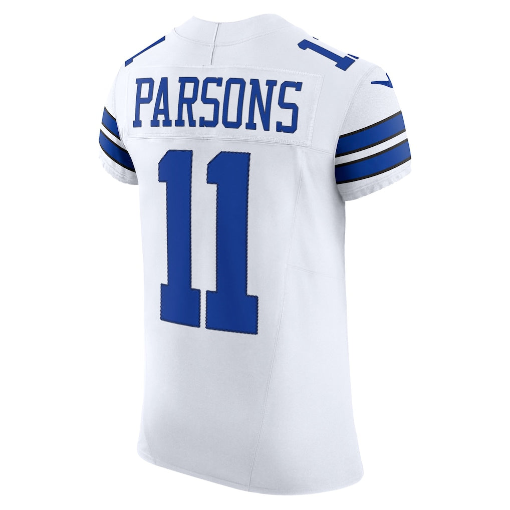 Cooneas D.Cowboys #11 Micah Parsons White Vapor F.U.S.E. Elite Jersey