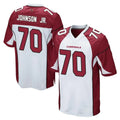 A.Cardinals #70 Paris Johnson Jr. Player White Cardinal Home Game Cooneas Stitched Jerseys