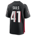 Cooneas A.Falcons #41 Ben Sauls Black Team Game Jersey