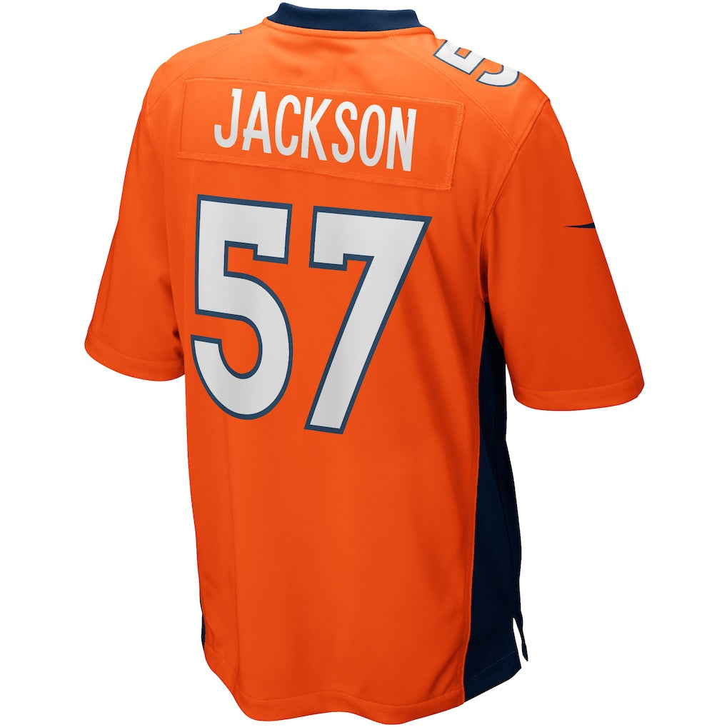 Cooneas D.Broncos #57 Tom Jackson Orange Game Retired Player Jersey
