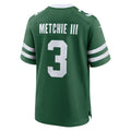 Cooneas NY.Jets #3 John Metchie III Legacy Green Team Game Jersey