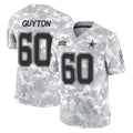D.Cowboys #60 Tyler Guyton Player Arctic Camo Salute to Service Limited Home Game Cooneas Stitched Jerseys