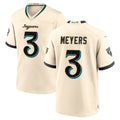 J.Jaguars #3 Jakobi Meyers Player Natural 2026 Rivalries Collection Game Cooneas Stitched Jerseys