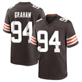 C.Browns #94 Mason Graham Player Brown Home Game Cooneas Stitched Jerseys
