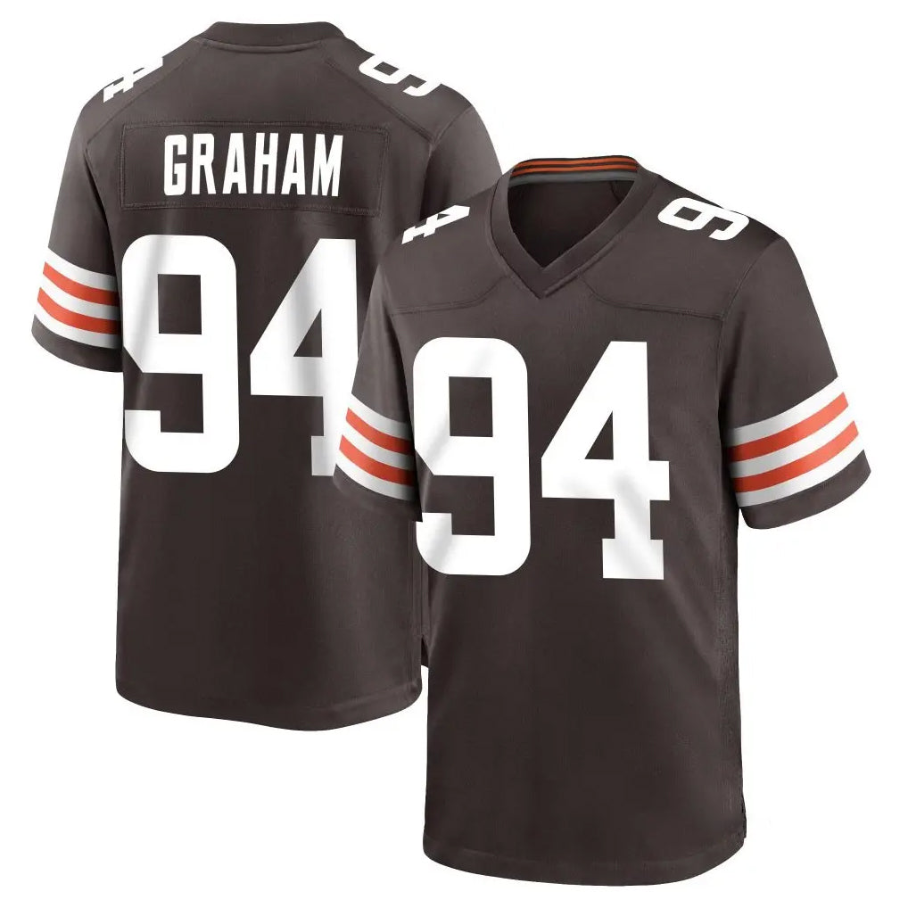 C.Browns #94 Mason Graham Player Brown Home Game Cooneas Stitched Jerseys