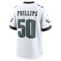 Cooneas P.Eagles #50 Jaelan Phillips White Game Jersey