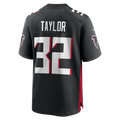 Cooneas A.Falcons #32 Keith Taylor Black Team Game Jersey