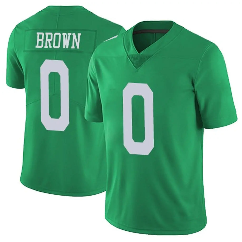 P.Eagles #0 Hollywood Brown Player Green Limited Vapor Untouchable Home Game Cooneas Stitched Jerseys