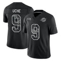 M.Dolphins #9 Joshua Uche Player Black Limited 2026 Salute to Service Home Game Cooneas Stitched Jerseys