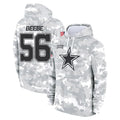 D.Cowboys #56 Cooper Beebe Player Arctic Camo Salute to Service Hoodies Limited Game Cooneas Stitched Jerseys
