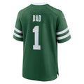 Cooneas NY.Jets #1 Dad Legacy Green Game Jersey