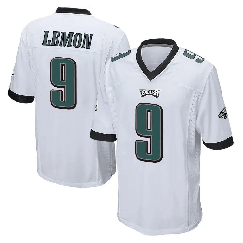 P.Eagles #9 Makai Lemon Player White Home Game Cooneas Stitched Jerseys
