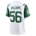 Cooneas NY.Jets #56 Quincy Williams White Alternate Game Jersey