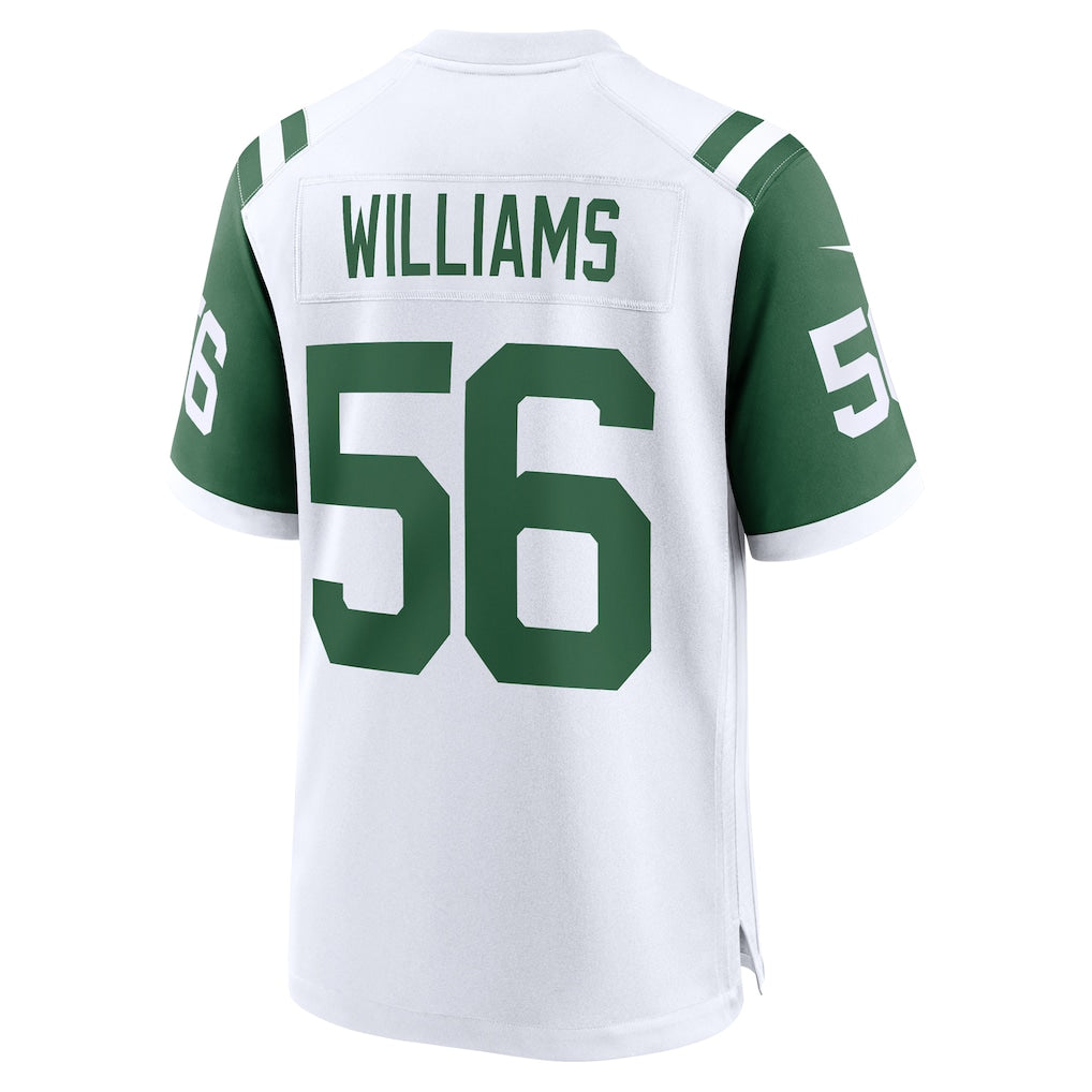 Cooneas NY.Jets #56 Quincy Williams White Alternate Game Jersey