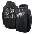 P.Eagles #27 Quinyon Mitchell Player 2026 Black Logo Pullover Hoodies Limited Game Cooneas Stitched Jerseys
