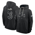 LA.Rams #3 Kam Curl Player 2026 Black Logo Pullover Hoodies Limited Game Cooneas Stitched Jerseys