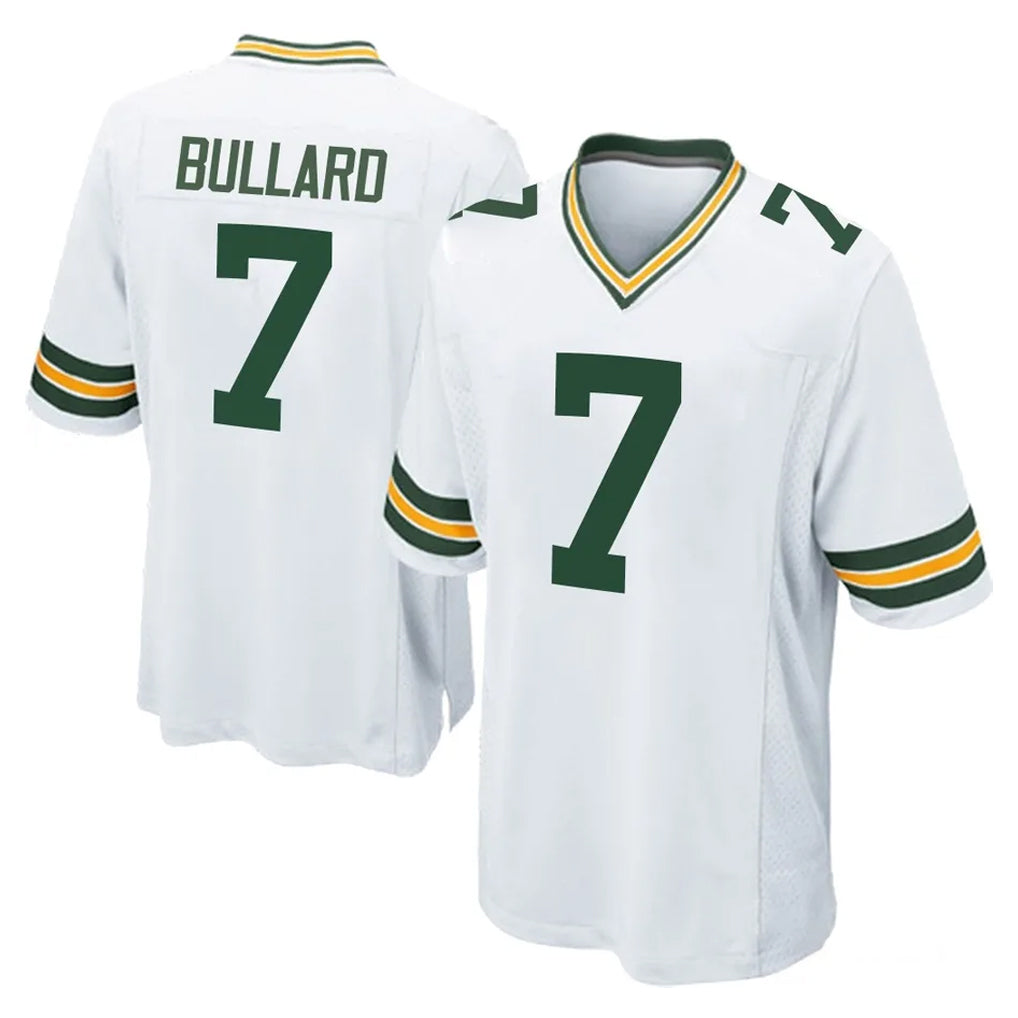 GB.Packers #7 Javon Bullard Player White Home Game Cooneas Stitched Jerseys