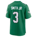 Cooneas P.Eagles #3 Nolan Smith Kelly Green Alternate Game Jersey