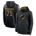 M.Dolphins #71 Jonah Savaiinaea Player Black Salute to Service Hoodies Limited Game Cooneas Stitched Jerseys