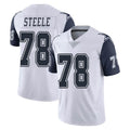 D.Cowboys #78 Terence Steele Player White-Navy Limited Color Rush Vapor Untouchable Home Game Cooneas Stitched Jerseys