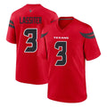 H.Texans #3 Kamari Lassiter Player Red Alternate Home Game Cooneas Stitched Jerseys