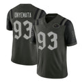 NY.Jets #93 David Onyemata Player Green Limited 2025 Rivalries Collection Home Game Cooneas Stitched Jerseys