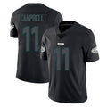 P.Eagles #11 Jihaad Campbell Player Limited Black Impact Home Game Cooneas Stitched Jerseys