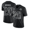 M.Dolphins #20 Jordyn Brooks Player Black Limited 2026 Salute to Service Home Game Cooneas Stitched Jerseys