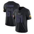 MN.Vikings #61 Jalen Redmond Player Black Impact LImited Home Game Cooneas Stitched Jerseys