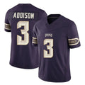 MN.Vikings #3 Jordan Addison Player Purple Limited 2026 Rivalries Collection Home Game Cooneas Stitched Jerseys