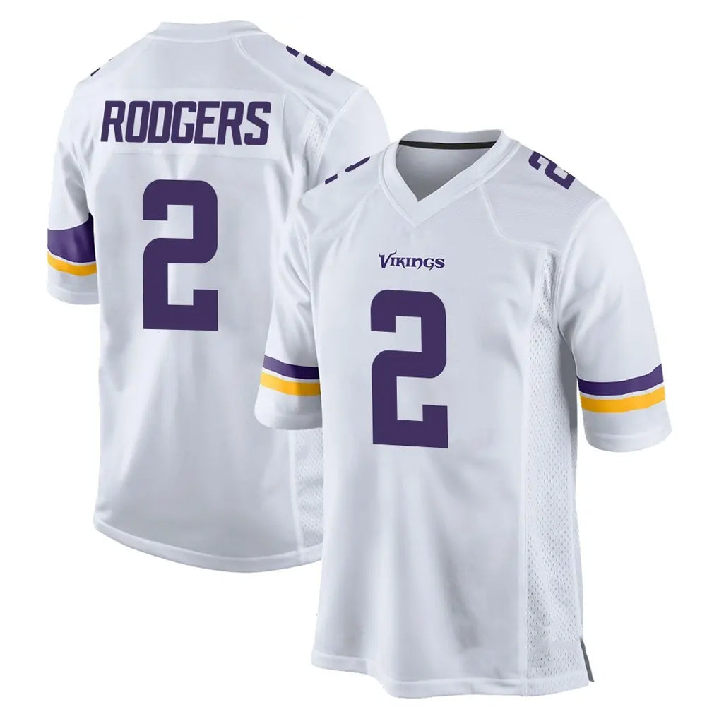 MN.Vikings #2 Isaiah Rodgers Player White Home Game Cooneas Stitched Jerseys
