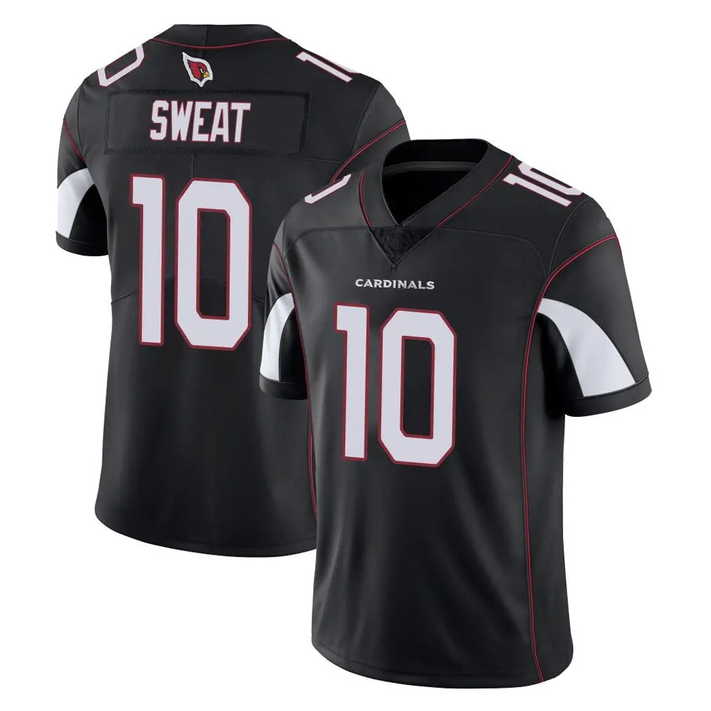 A.Cardinals #10 Josh Sweat Player Black Vapor Limited Home Game Cooneas Stitched Jerseys