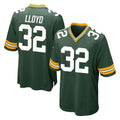 GB.Packers #32 MarShawn Lloyd Player Green Home Game Cooneas Stitched Jerseys