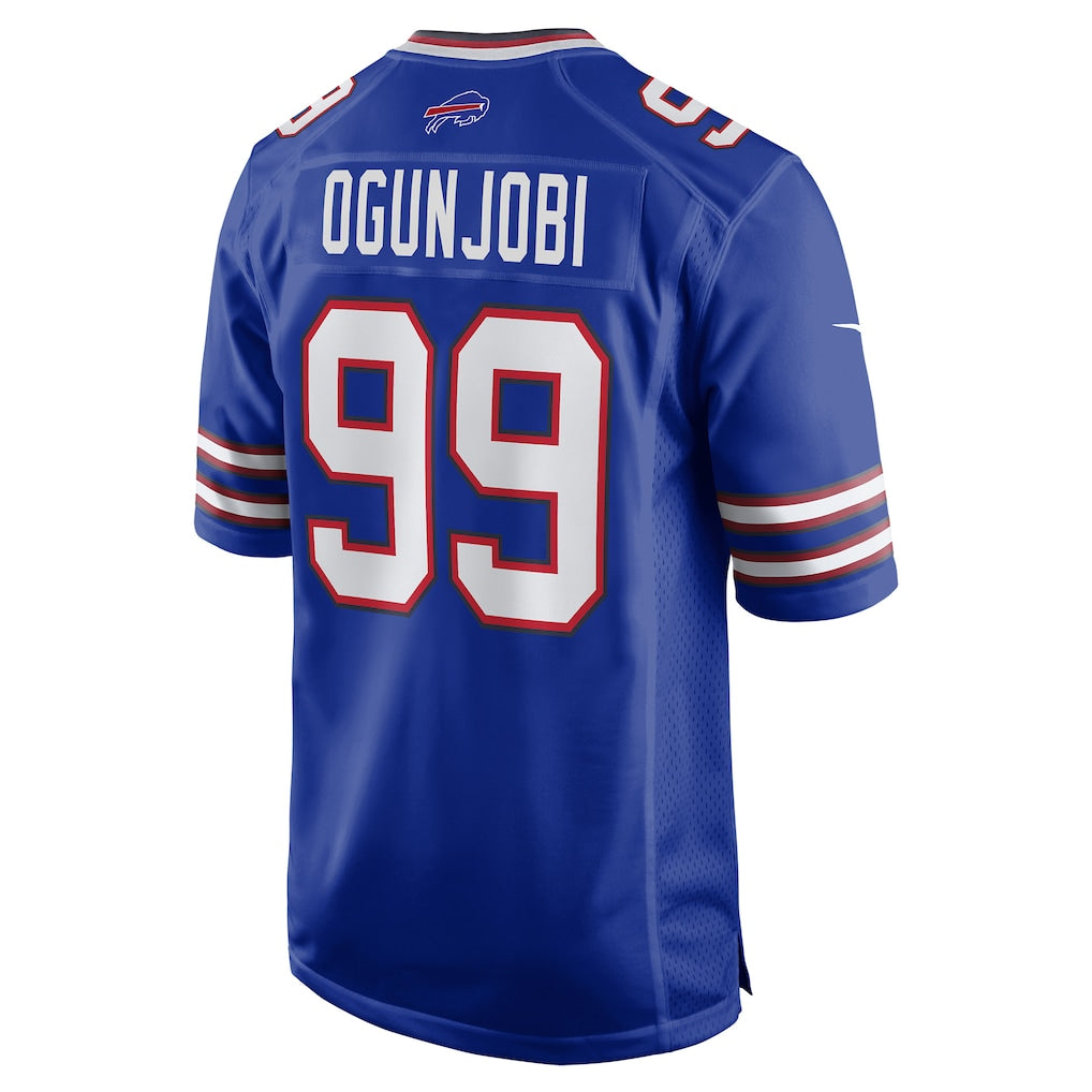 Cooneas B.Bills #99 Larry Ogunjobi Royal Team Game Jersey