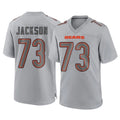 C.Bears #73 Jonah Jackson Player Gray Atmosphere Fashion Game Cooneas Stitched Jerseys