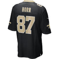 Cooneas NO.Saints #87 Joe Horn Black Game Retired Player Jersey