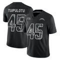 LA.Chargers #45 Tuli Tuipulotu Player Black Limited 2026 Salute to Service Home Game Stitched Jerseys