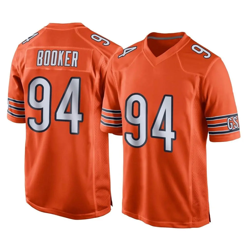 C.Bears #94 Austin Booker Player Orange Home Game Cooneas Stitched Jerseys